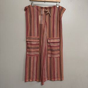 Musera striped beach pants size XS